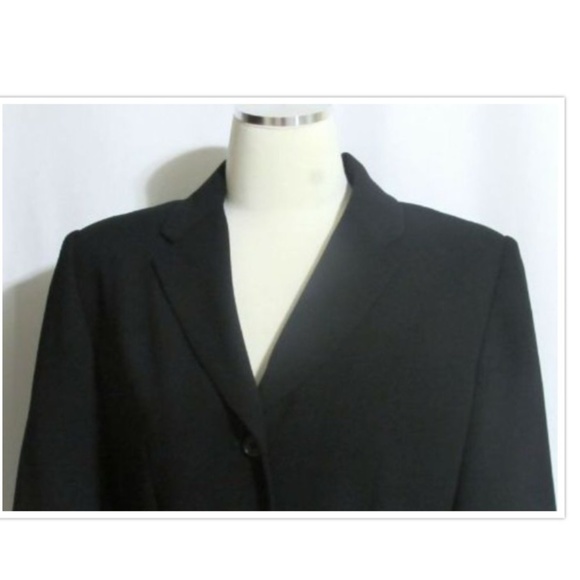 New LAURA SCOTT Black Tailored Lined Jacket 10 - Picture 3 of 5